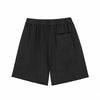 Washed Raw Edge Relaxed Shorts