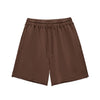 Washed Raw Edge Relaxed Shorts