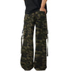 Camouflage Straight Leg Cargo Trousers