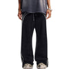 Contrast Arc Stripe Baggy Trousers