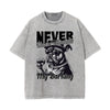 Boss Dog Stone Wash Graphic Tee-INNBLAC