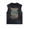 Motorcycle Legend Vintage Cutoff Tee-INNBLAC