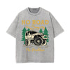 No Road No Problem Graphic Tee-INNBLAC