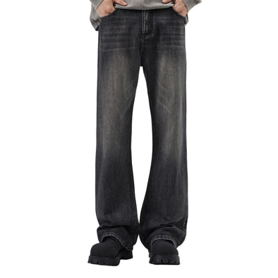 Vintage Whiskers Bootcut Jeans-INNBLAC