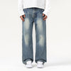 Cleanfit Baggy Washed Faded Jeans-INNBLAC