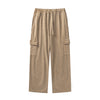 Solid Color Washed Cargo Sweatpants-INNBLAC Fashion Apparel