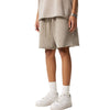 Stone-Wash Raw-Hem Shorts