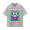 Second Earth Washed Graphic Tee-INNBLAC