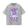 Tokyo City Graphic Washed Tee-INNBLAC