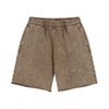 Raw Edge Washed Short Pants