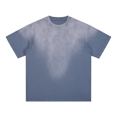 Washed Gradient Baggy T Shirt 250gsm