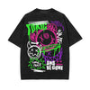 Toxic Graffiti Streetwear Graphic Washed Tee-INNBLAC