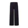 Straight Leg Casual Trousers-INNBLAC