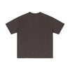 Solid Color Baggy Cotton T Shirt 190gsm