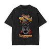 Boss Dog Stone Wash Graphic Tee-INNBLAC