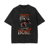 Skeleton Skate Stone Wash Graphic Tee-INNBLAC