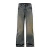 Muddy Washed Whiskers Bootcut Jeans-INNBLAC