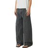 Solid Color Relaxed Fit Cotton Trousers