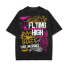 Faith Over Fear Graffiti Graphic Tee-INNBLAC