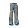 Muddy Washed Bootcut Jeans-INNBLAC