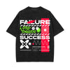 Motivational Urban Quote Graphic Tee-INNBLAC