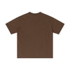 Solid Color Baggy Cotton T Shirt 190gsm