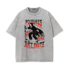 Skeleton Skate Stone Wash Graphic Tee-INNBLAC