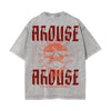 Arouse Streetwear Graphic Washed Tee-INNBLAC