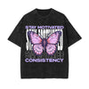 Stay Motivated Butterfly Urban Graphic Tee-INNBLAC