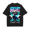 Secret Earth Space Futuristic Streetwear Graphic Tee-INNBLAC