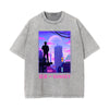 Urban Japanese City Sunset Graphic Tee-INNBLAC