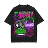 Graffiti Urban Typography Graphic Tee-INNBLAC