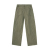 Solid Color Relaxed Fit Cotton Trousers