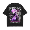 Intergalactic Streetwear Cyber Graphic Tee-INNBLAC