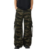 Camouflage Straight Leg Cargo Trousers