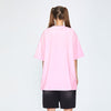 Women's Stone-Washed Pink Tee 250gsm