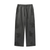 Drawstring Paint Distressed Trousers-INNBLAC Fashion Apparel