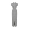 Vintage Wash Ribbed Tee Maxi Dress