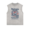 Motorcycle Legend Vintage Cutoff Tee-INNBLAC