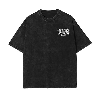 Faith Over Fear Graffiti Graphic Tee-INNBLAC
