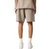 Stone-Wash Raw-Hem Shorts