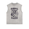 Downhill Skateboard Vintage Sleeveless Tee-INNBLAC