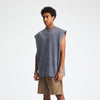 Vintage Raw Edge Sleeveless Tee 275gsm