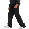 Side-Stripe Baggy Track Pants