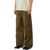 Relaxed Fit Pleated Knee Cargo Pants