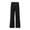 Black Stretch Bootcut Jeans-INNBLAC