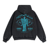 Faithfully Christian Graphic Double Slider Zip Hoodie-INNBLAC