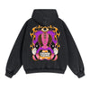 Future Vision Graphic Double Slider Zip Hoodie-INNBLAC