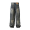 Straight Leg Casual Denim Pants-INNBLAC