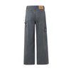 Relaxed Fit Cargo Pants-INNBLAC